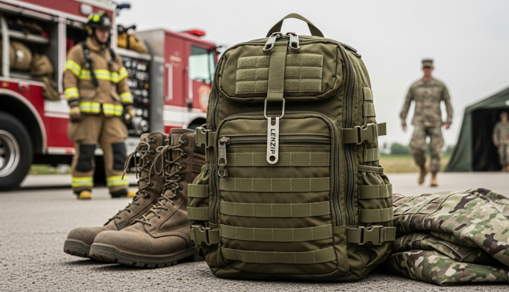 heavy duty zippers used for creating a heavy duty bag