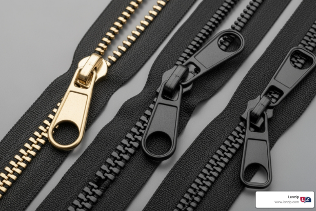 heavy duty zippers