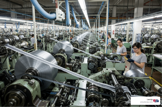 zipper manufacturing 