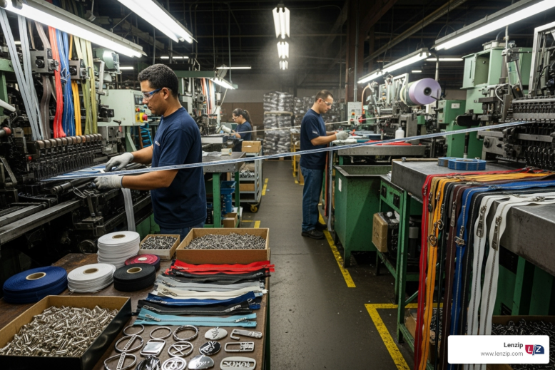 zipper manufacturing