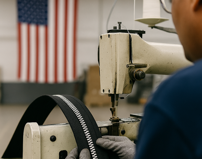 Lenzip manufacturing zippers in usa