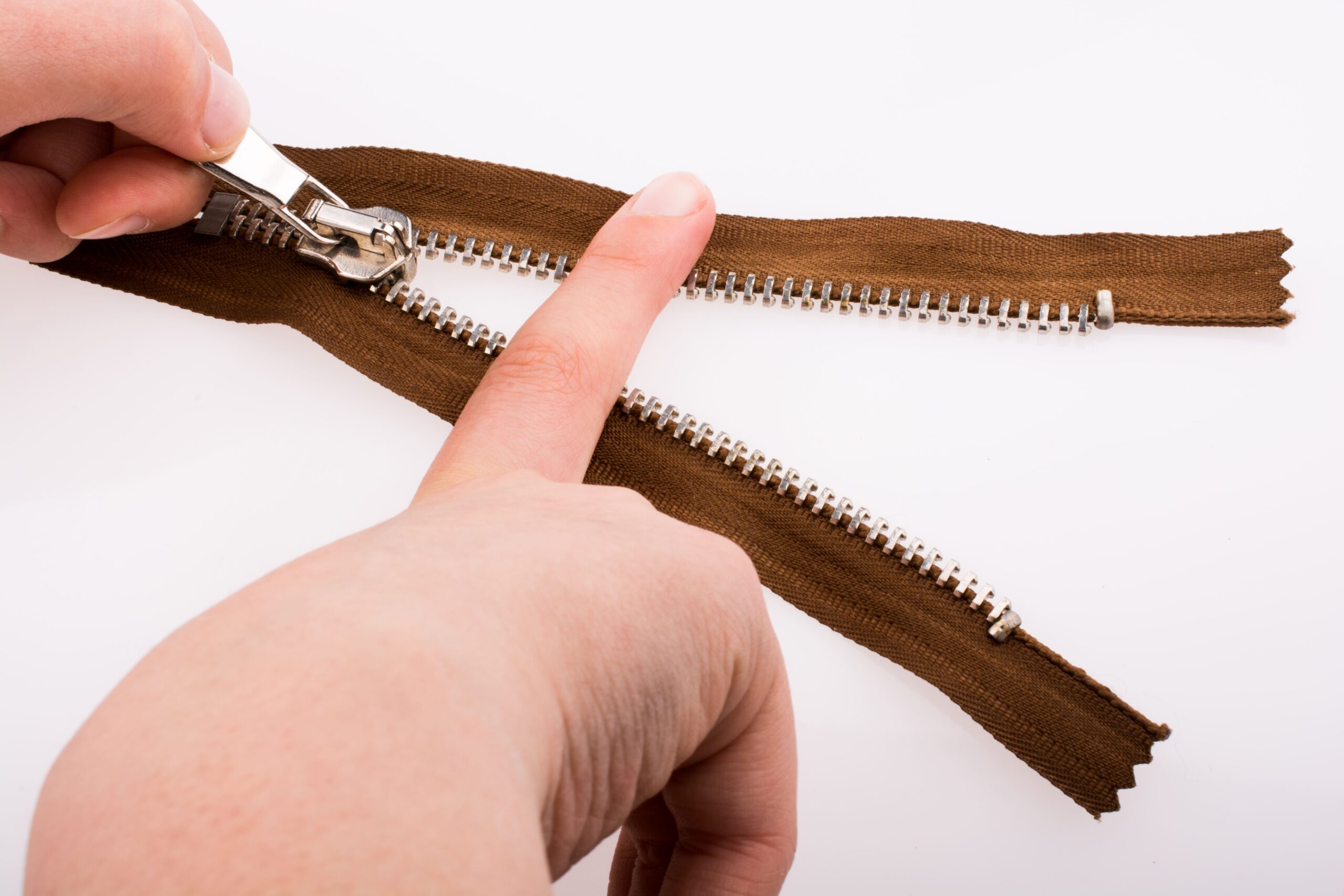 common zipper mistakes